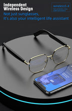SG16 PRO Wireless for Audio Glasses Music Player Talking Voice Assistant AI Assistant Touch Control IPX-4 Waterproof