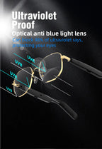 SG16 PRO Wireless for Audio Glasses Music Player Talking Voice Assistant AI Assistant Touch Control IPX-4 Waterproof