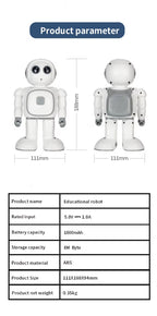 R8 Generic AI Programming Educational Robot - Interactive Voice Commands, Music, Dance, Storytelling, Educational Robot for Kids
