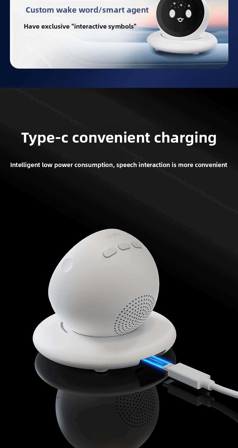 Factory OEM DiMi Desktop AI Robot Car Assistant 4G/WiFi Desktop Companion Emotional Exchange Partner Growing Robot 100+ Emojis
