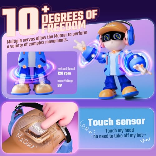 Meteer AI Interactive Robot Pet Toys