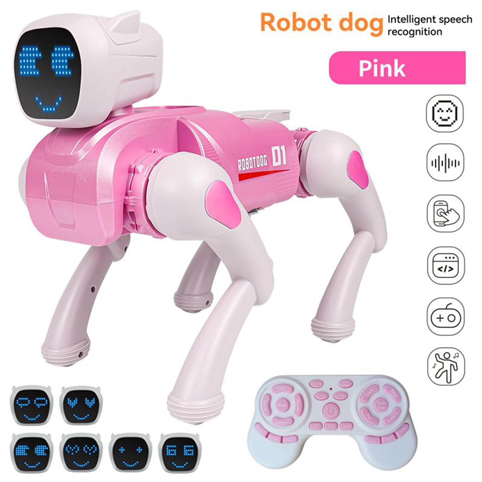 X1 Robot Toy Dog Intelligent Walking & Educational Dog - AR Interaction and Voice Recognition