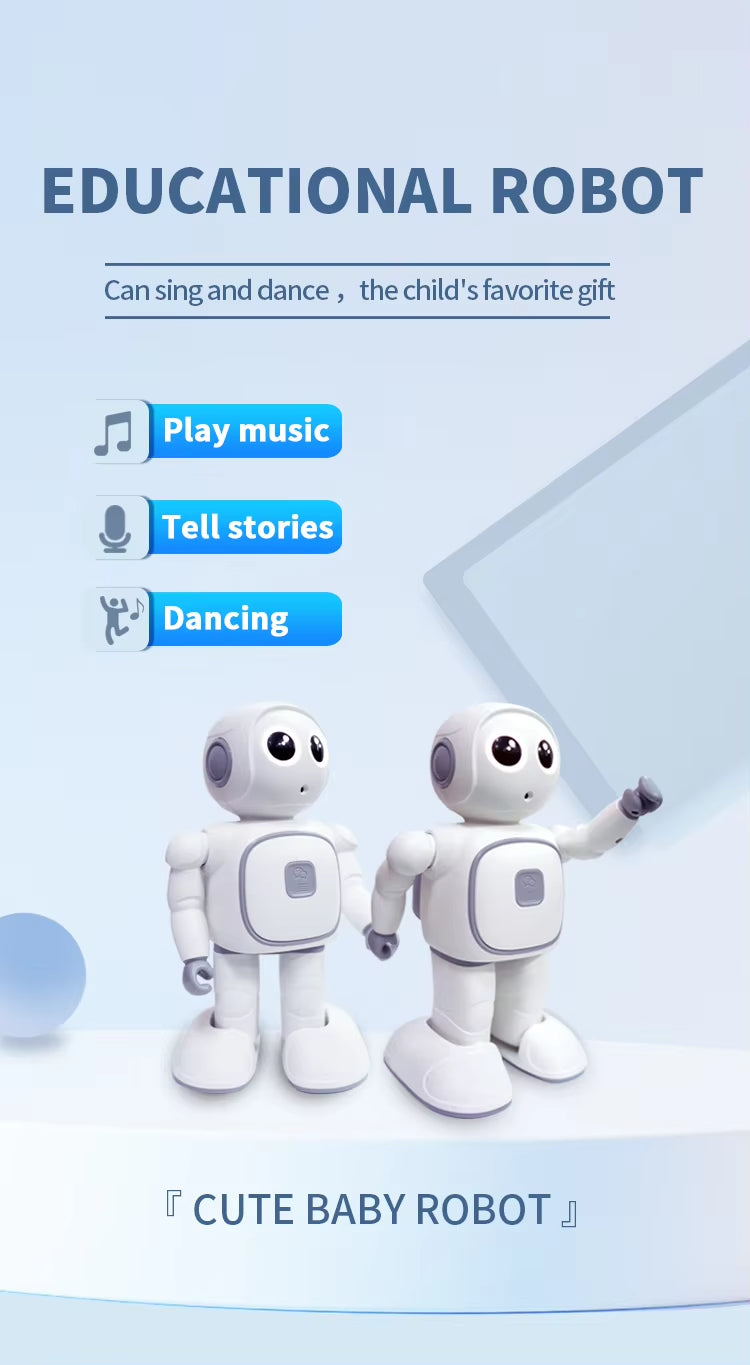 R8 Generic AI Programming Educational Robot - Interactive Voice Commands, Music, Dance, Storytelling, Educational Robot for Kids