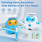 Drawing Robot Interactive Educational Drawing Robot, Magic Painting Robot Toy for Girls and Boys