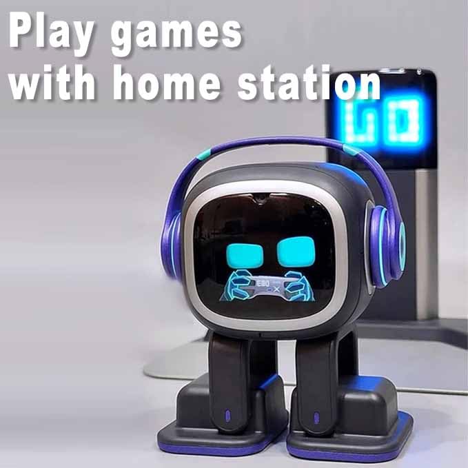 EMO Robot : The Coolest AI Desktop Pet with Personality and Ideas.