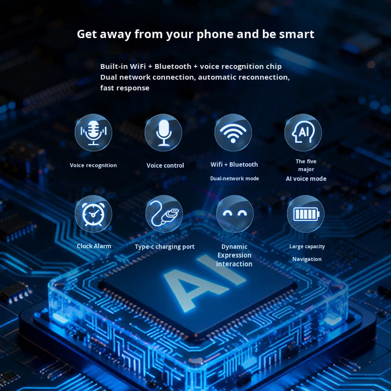 Astronaut AI Robot Toy Tuya APP Educational Robot WiFi Voice Interaction Intelligent Dialogue for 50+ Language