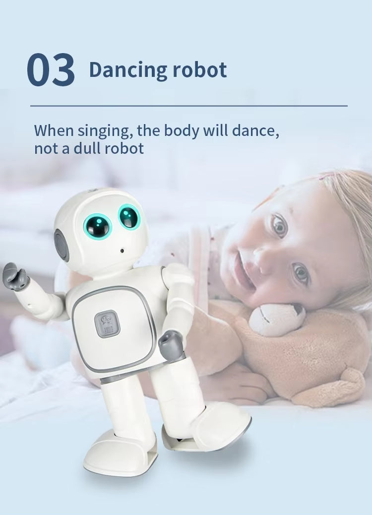 R8 Generic AI Programming Educational Robot - Interactive Voice Commands, Music, Dance, Storytelling, Educational Robot for Kids