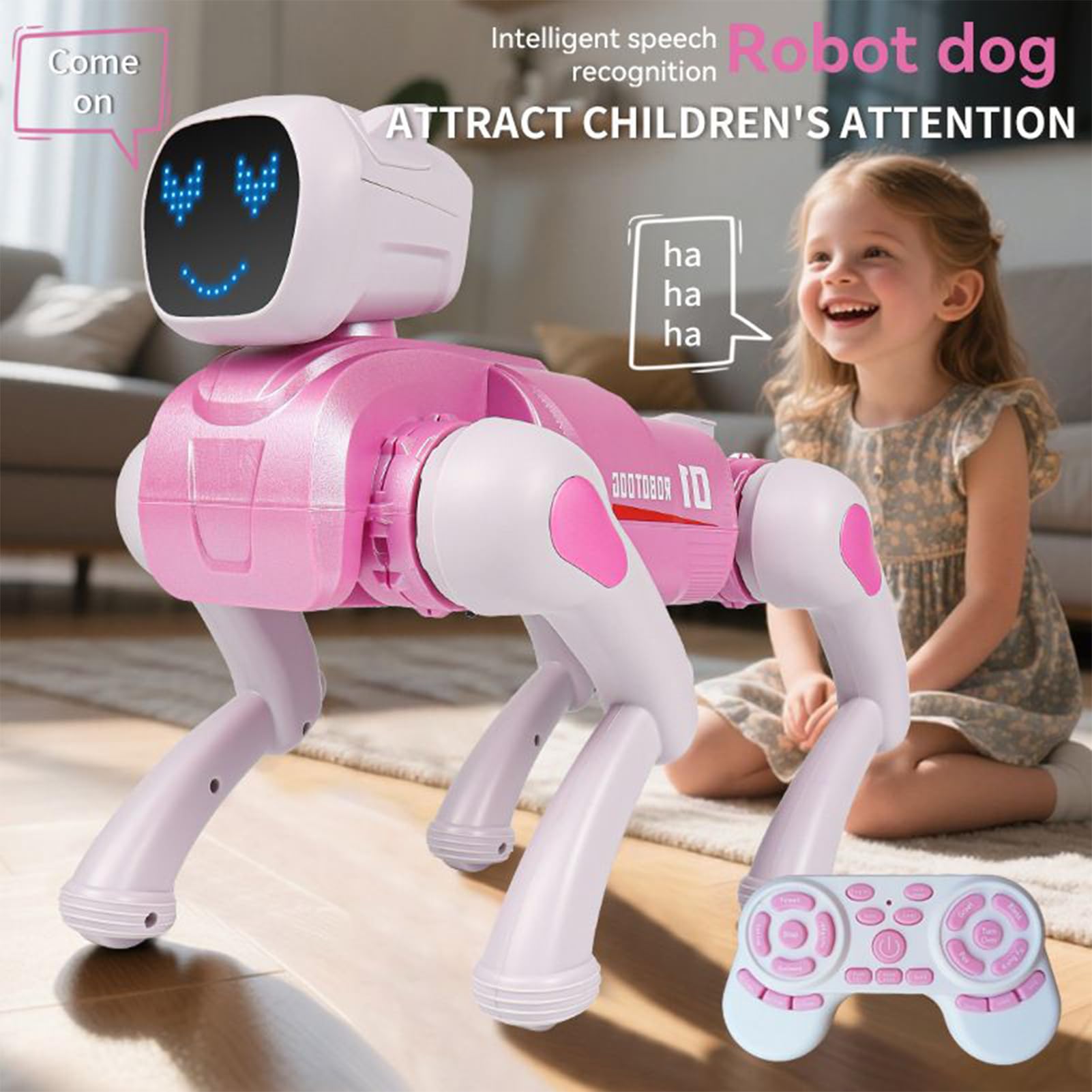 X1 Robot Toy Dog Intelligent Walking & Educational Dog - AR Interaction and Voice Recognition