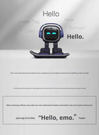 EMO Robot : The Coolest AI Desktop Pet with Personality and Ideas.