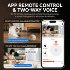 Magic S1 Indoor Security Robot Camera 1080P Portable Pet Camera with App Control Two-Way Audio, Night Vision, Automatic Charging