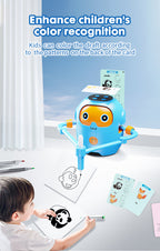Drawing Robot Interactive Educational Drawing Robot, Magic Painting Robot Toy for Girls and Boys