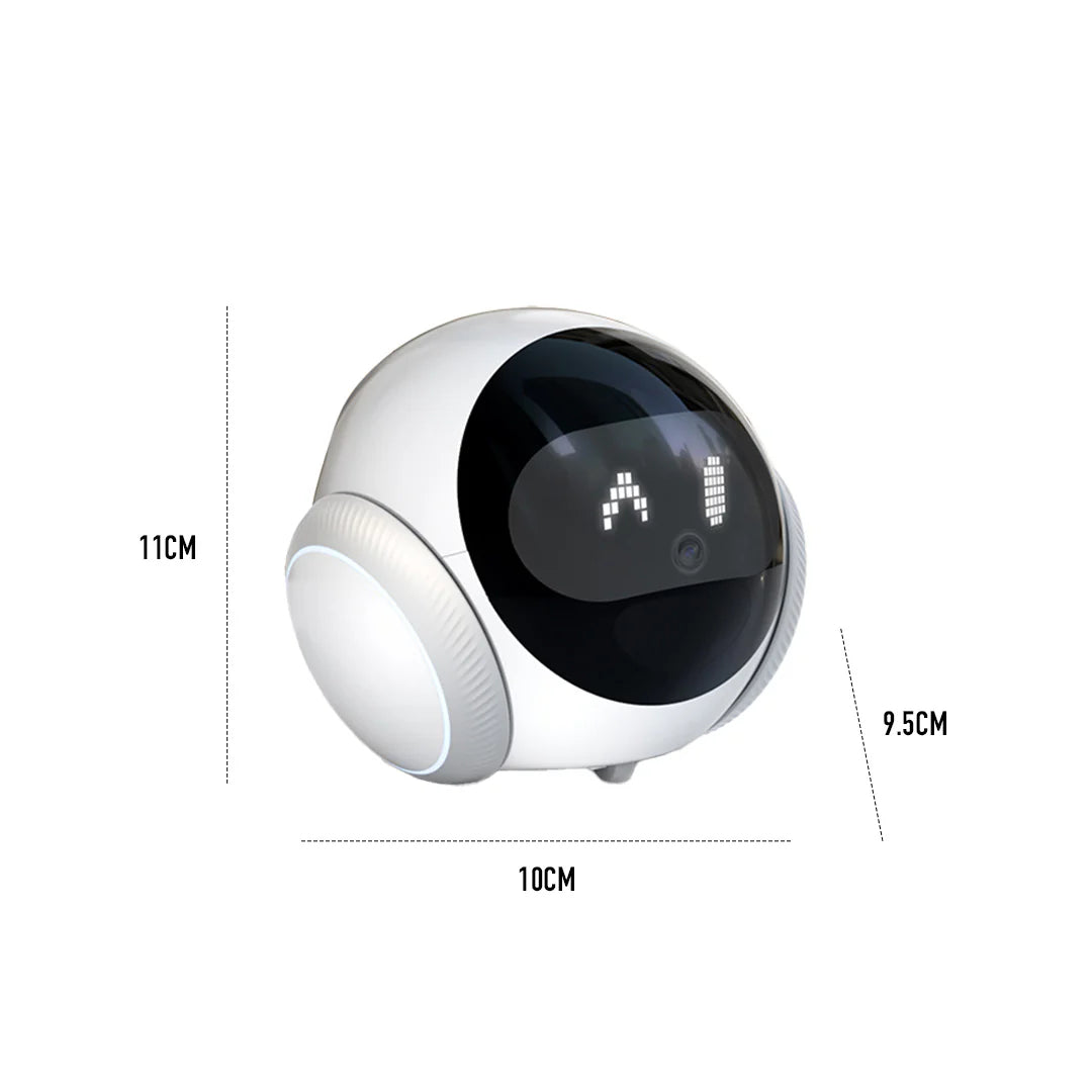 Magic S1 Indoor Security Robot Camera 1080P Portable Pet Camera with App Control Two-Way Audio, Night Vision, Automatic Charging