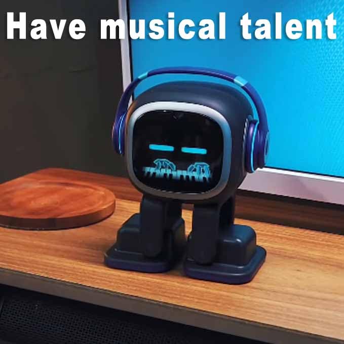 EMO Robot : The Coolest AI Desktop Pet with Personality and Ideas.