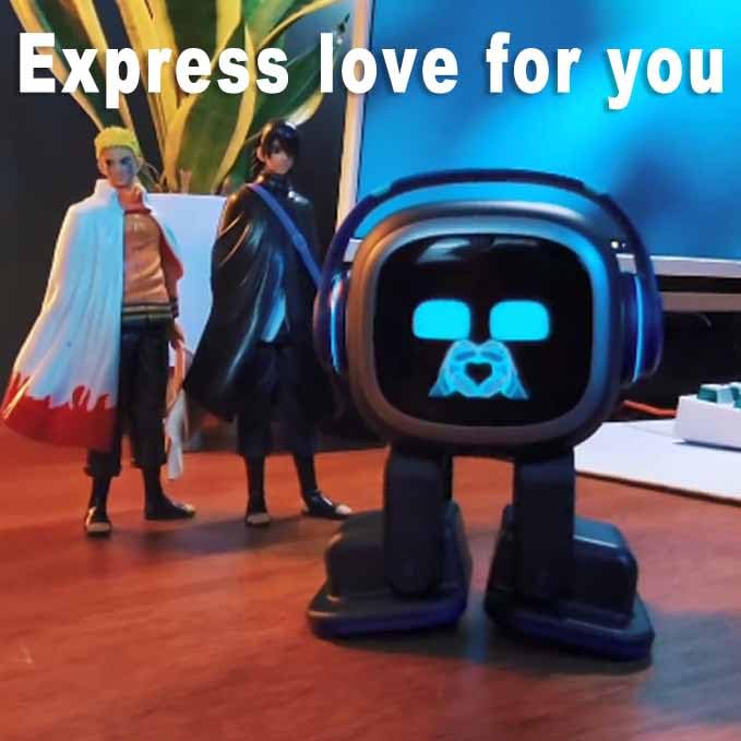EMO Robot : The Coolest AI Desktop Pet with Personality and Ideas.