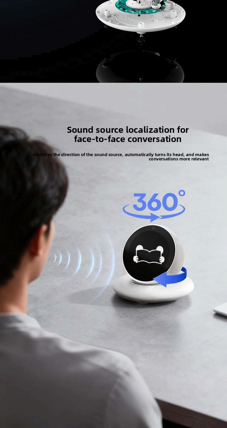 Factory OEM DiMi Desktop AI Robot Car Assistant 4G/WiFi Desktop Companion Emotional Exchange Partner Growing Robot 100+ Emojis