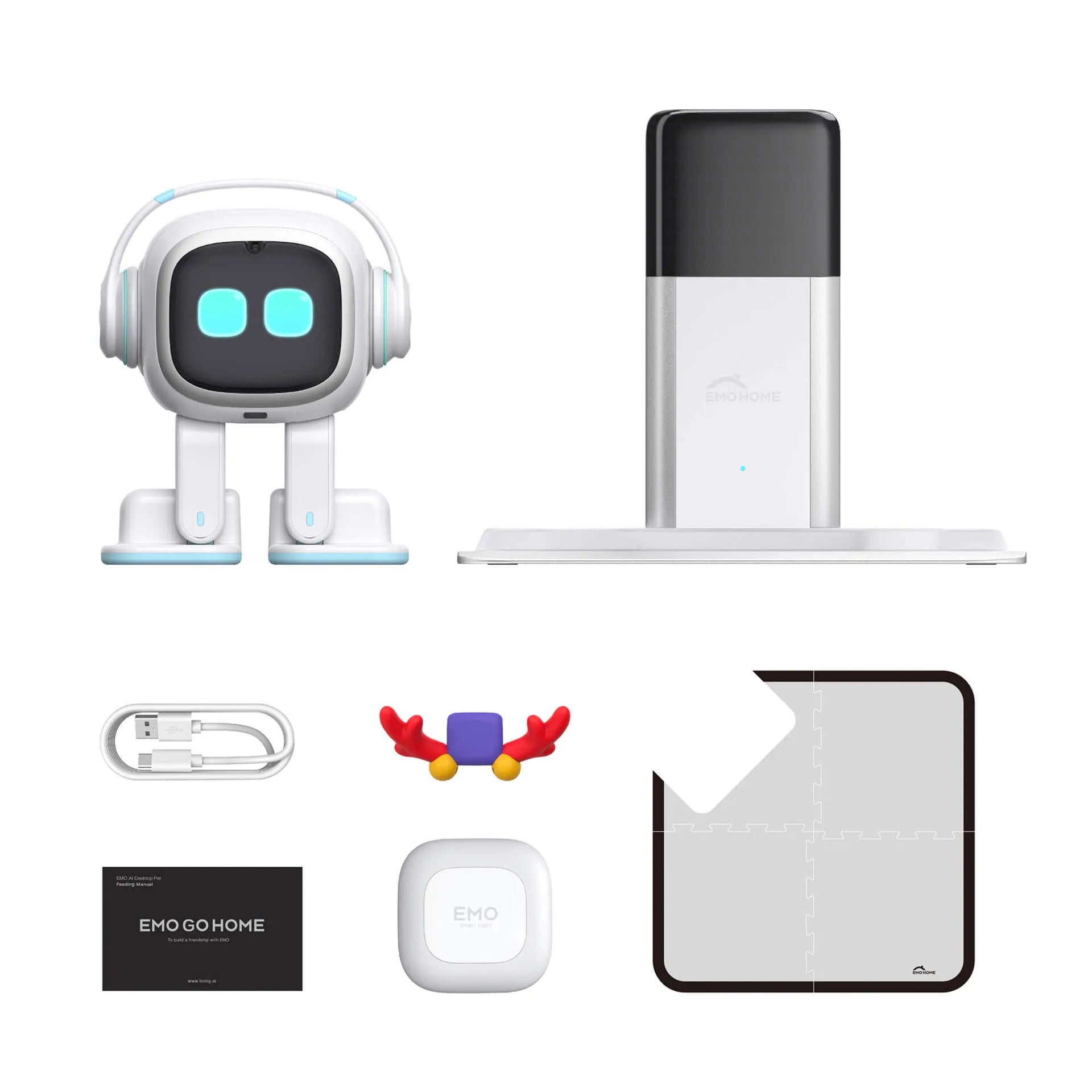 EMO Robot : The Coolest AI Desktop Pet with Personality and Ideas.