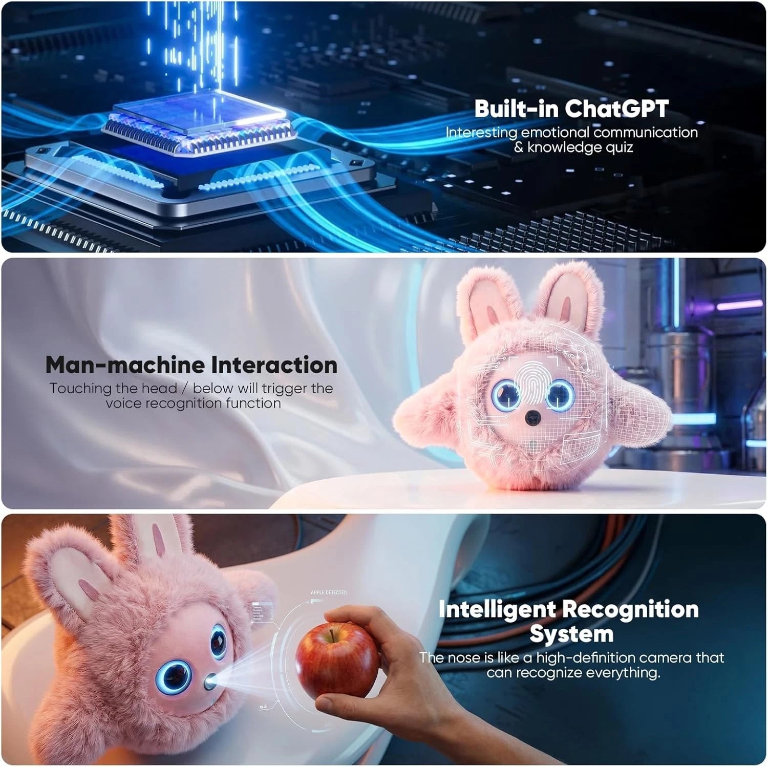 K-Bao Educational AI Robot Interactive Ai Desktop Cute Pet Robot