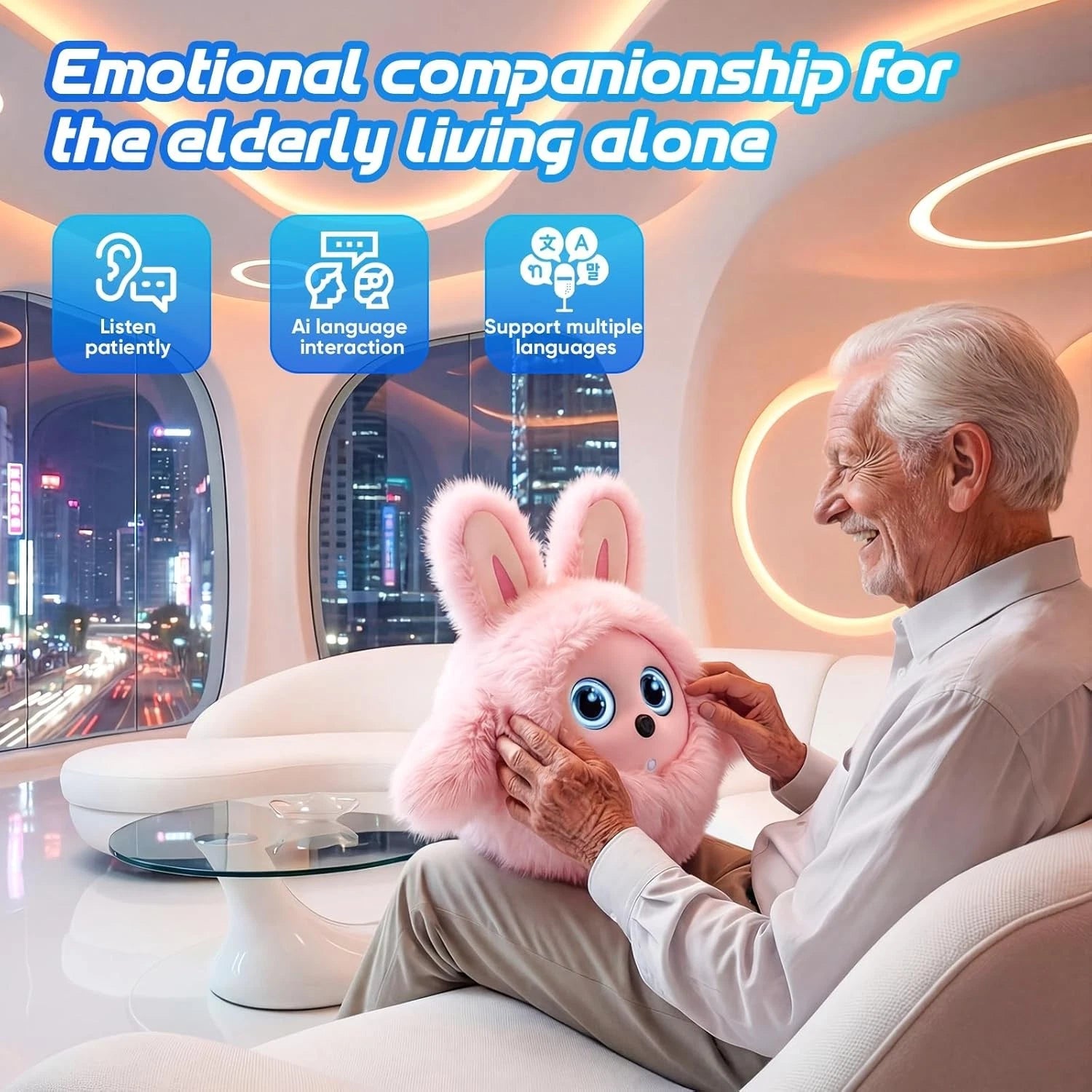 K-Bao Educational AI Robot Interactive Ai Desktop Cute Pet Robot